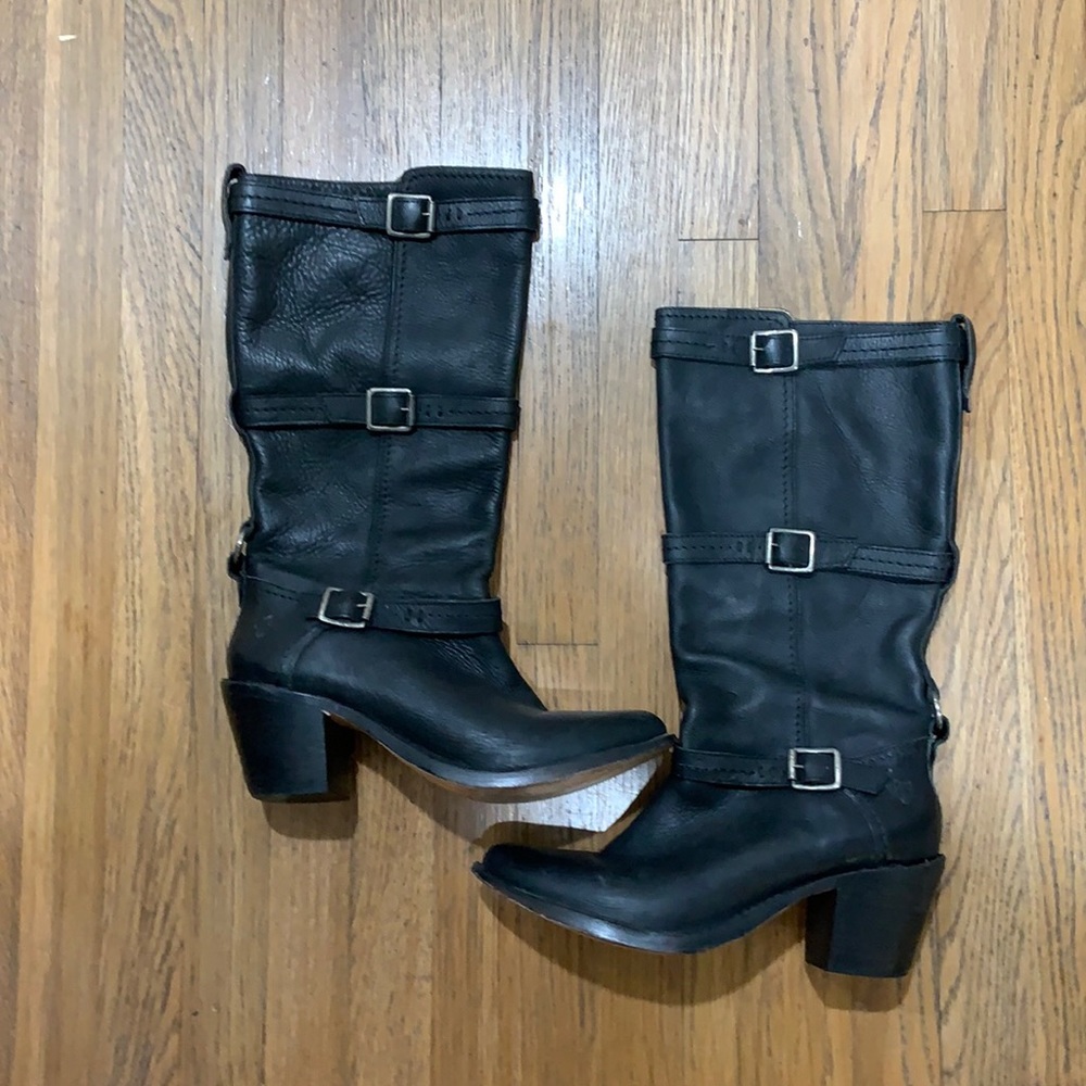 Frye black boots